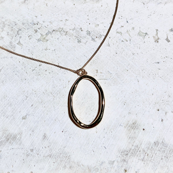 Oval Loop Necklace