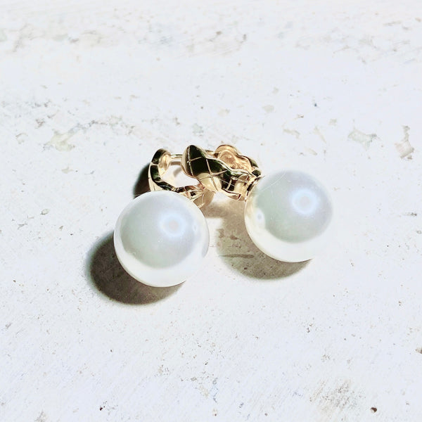 Pearl Drop Sterling Silver Earrings